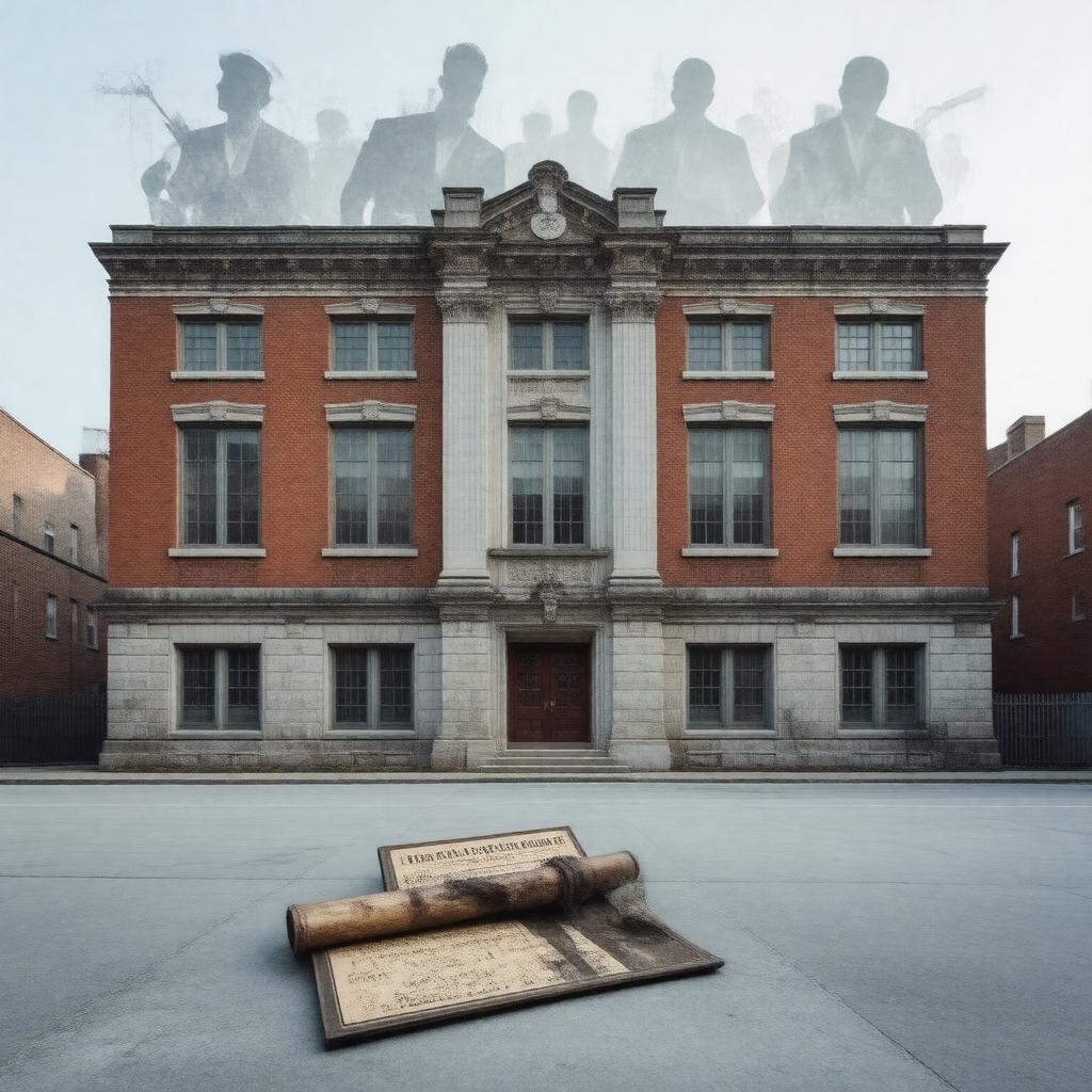 AI-created image of Lincoln Square Academy