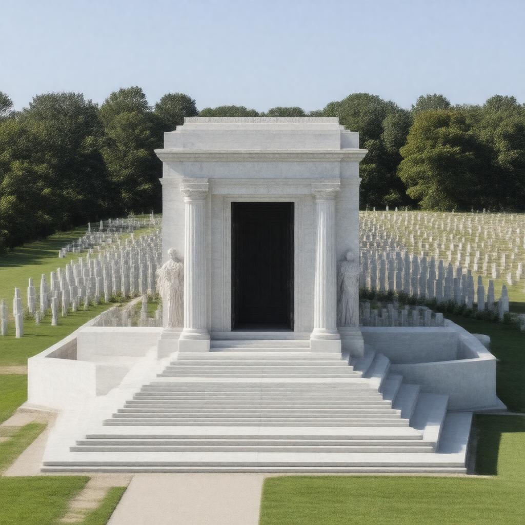 AI-created image of Lincoln Tomb