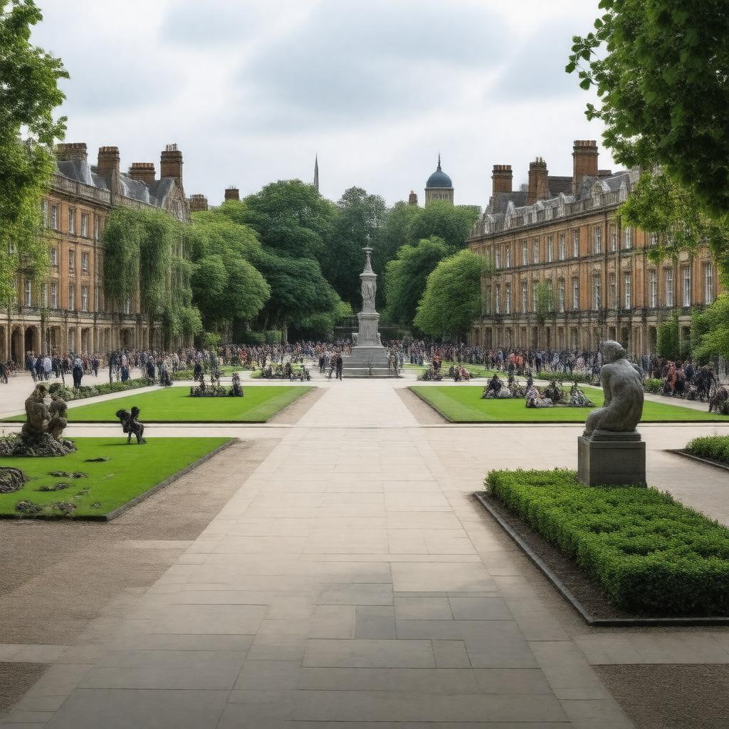 AI-created image of Lincoln's Inn Fields
