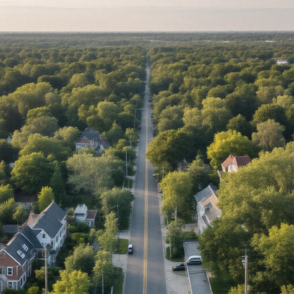 AI-created image of Lincroft, New Jersey