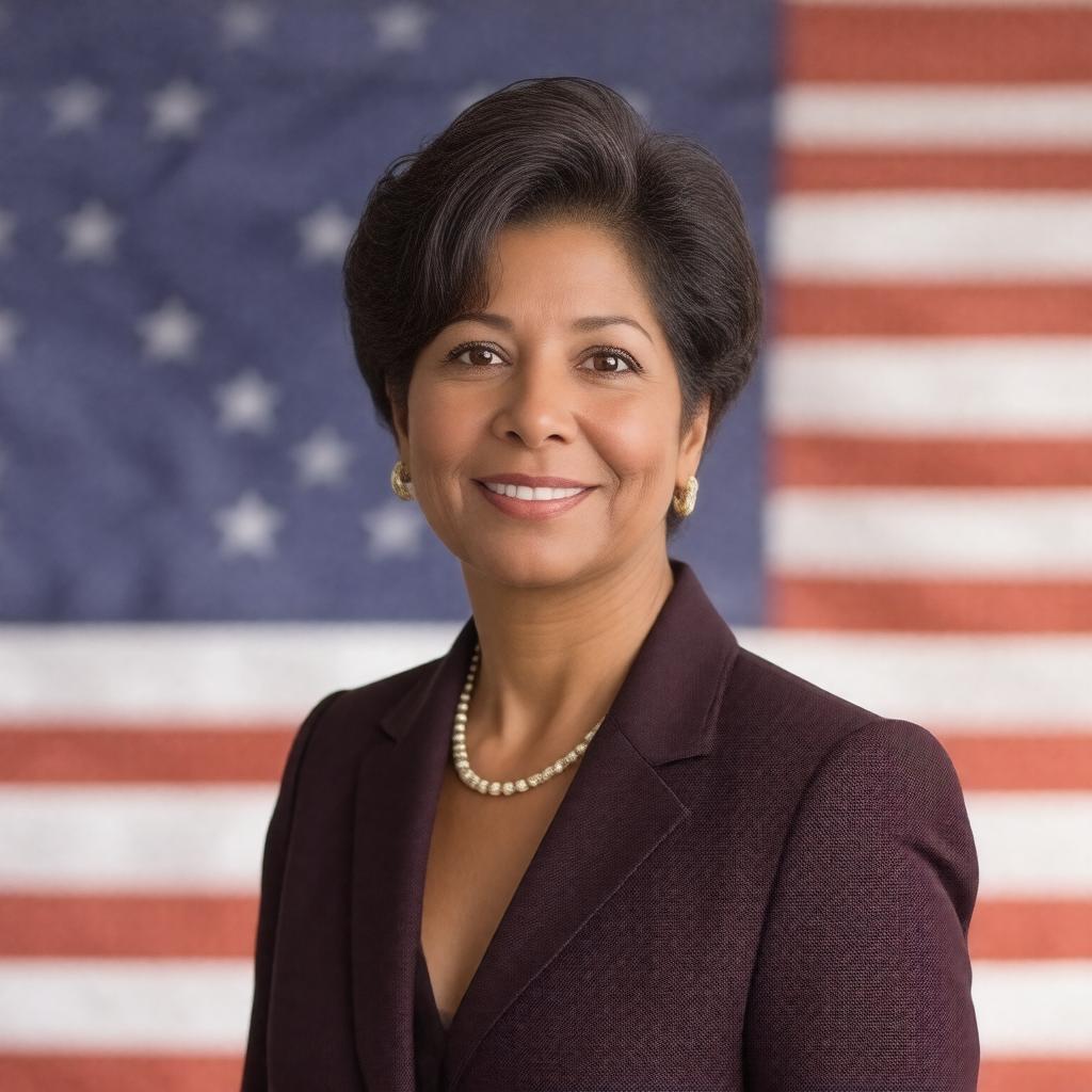 AI-created image of Linda Chavez