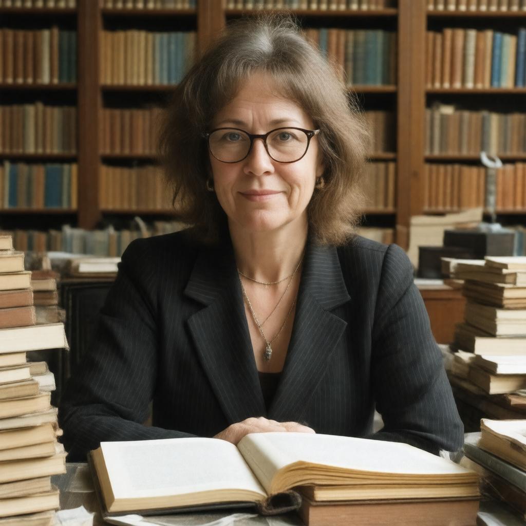 AI-created image of Linda Colley