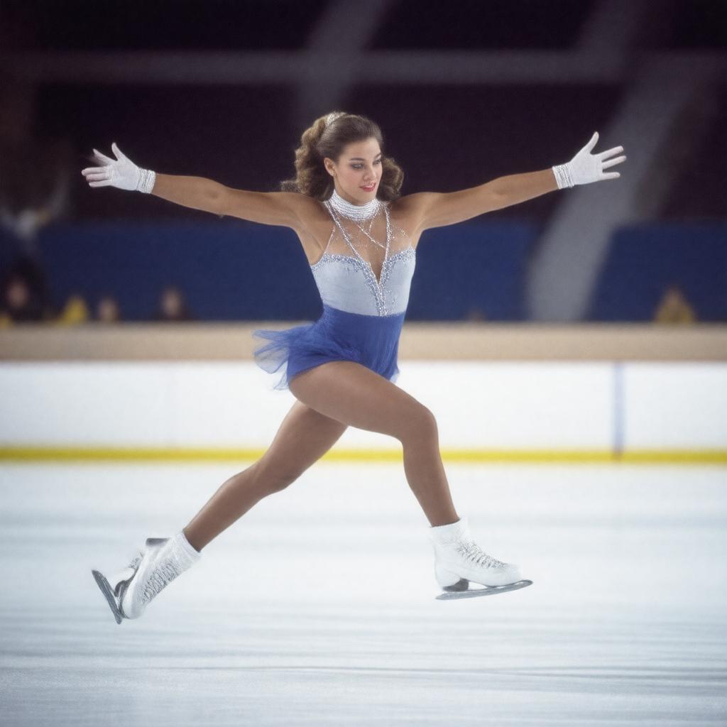 AI-created image of Linda Fratianne