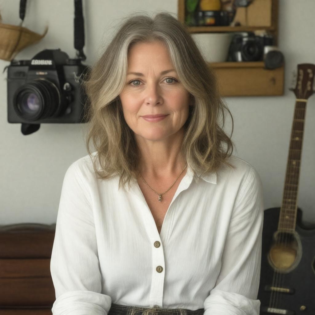 AI-created image of Linda McCartney