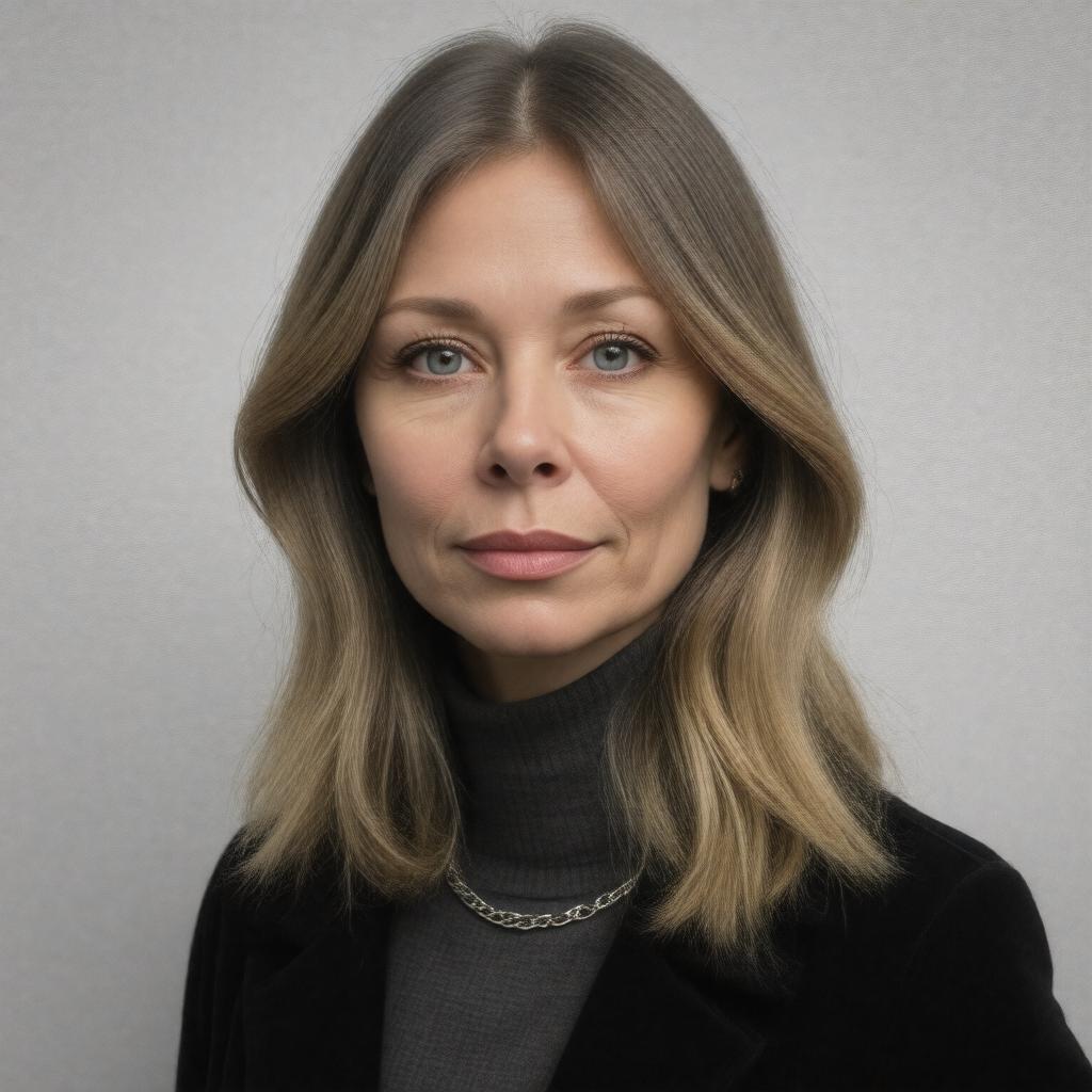 AI-created image of Linda Ulvaeus