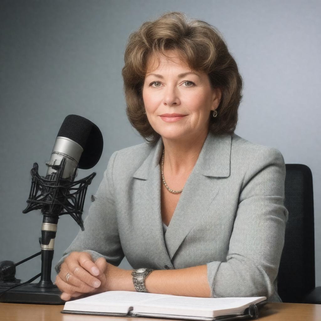 AI-created image of Linda Wertheimer