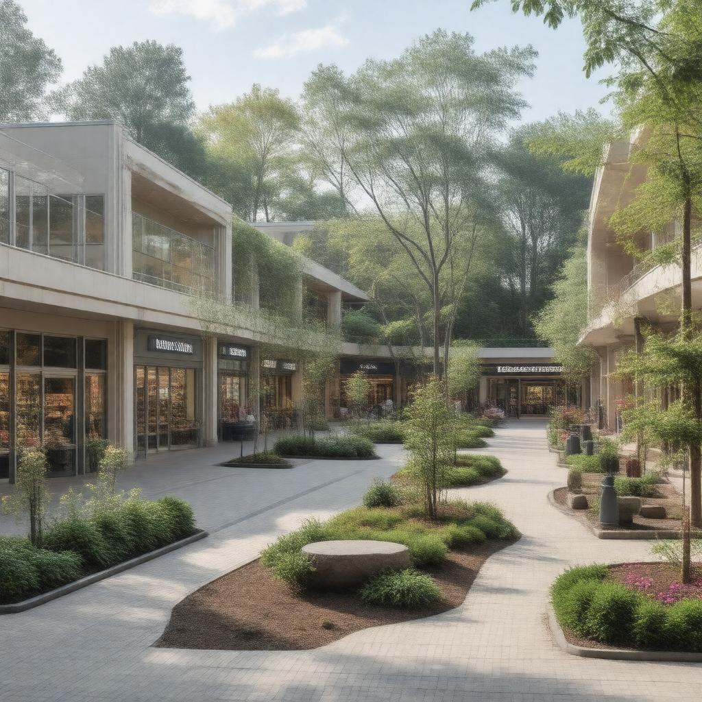 Click to view larger image AI-created image of Linden Square