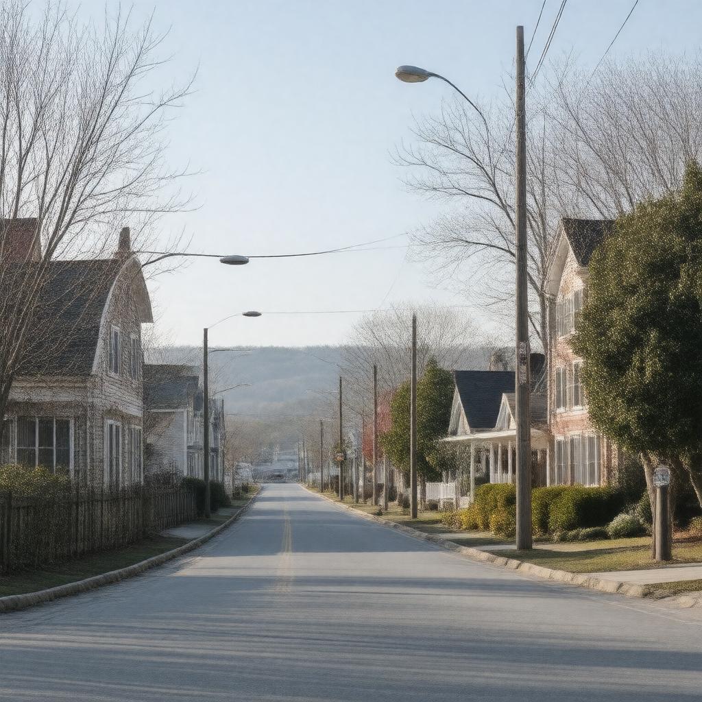 AI-created image of Lindenhurst