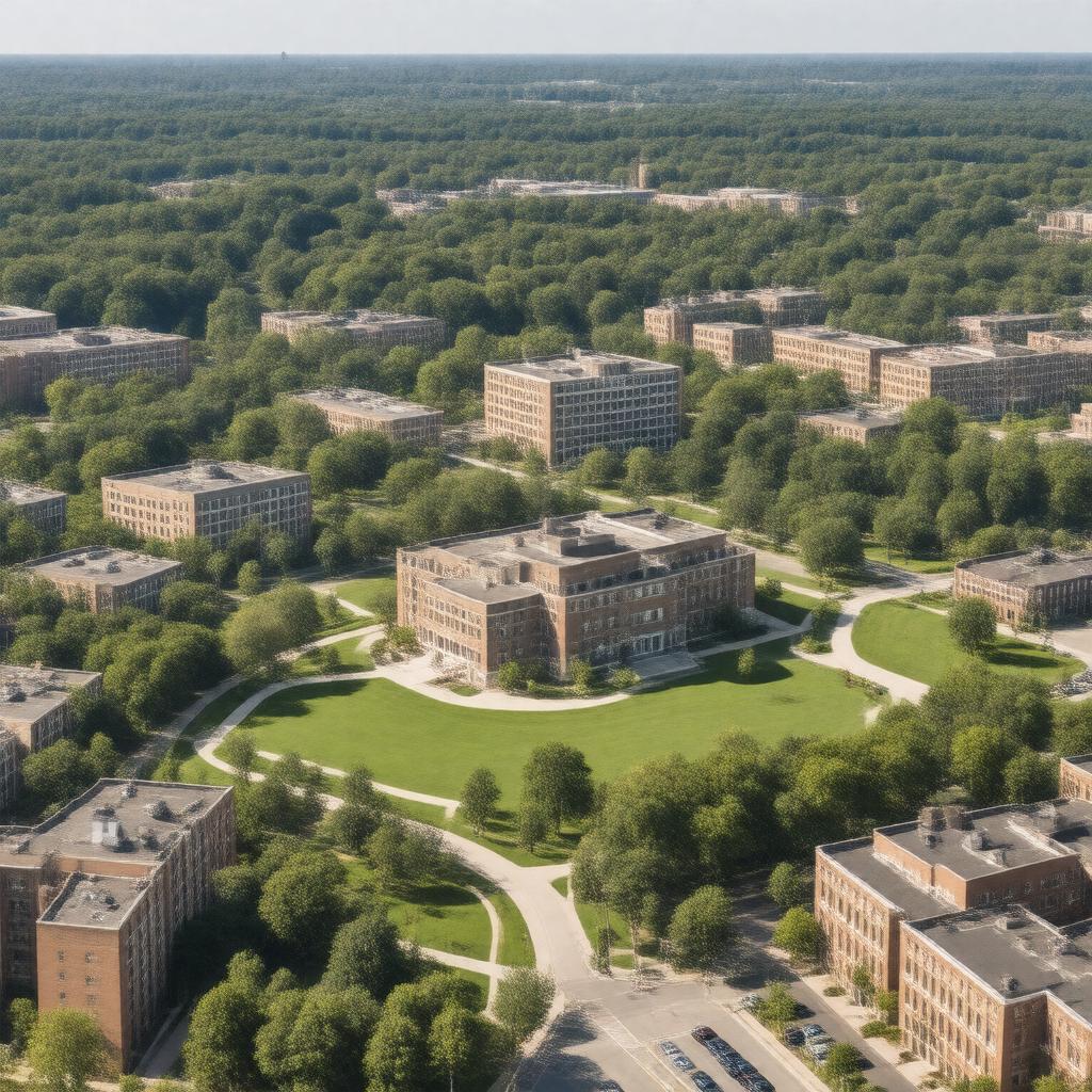 AI-created image of Lindenwood–Belleville