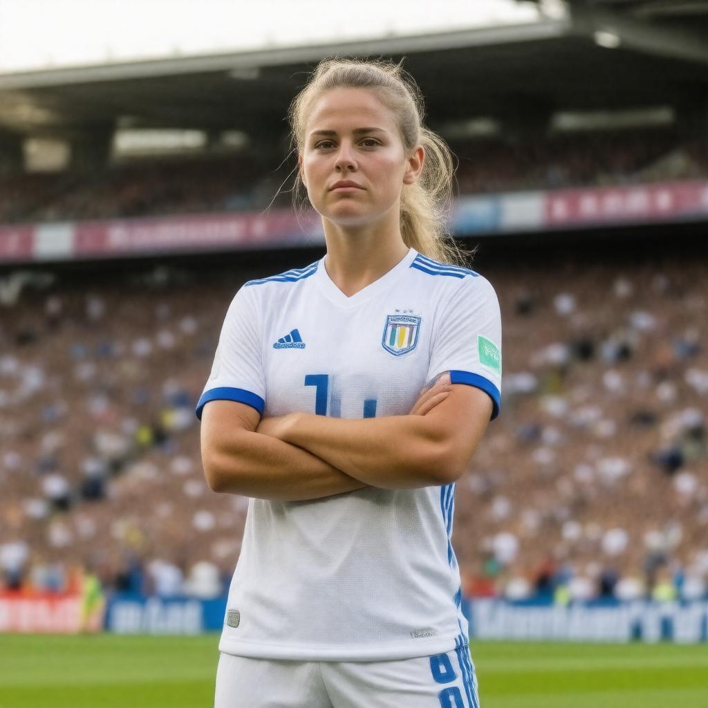 AI-created image of Lindsey Horan