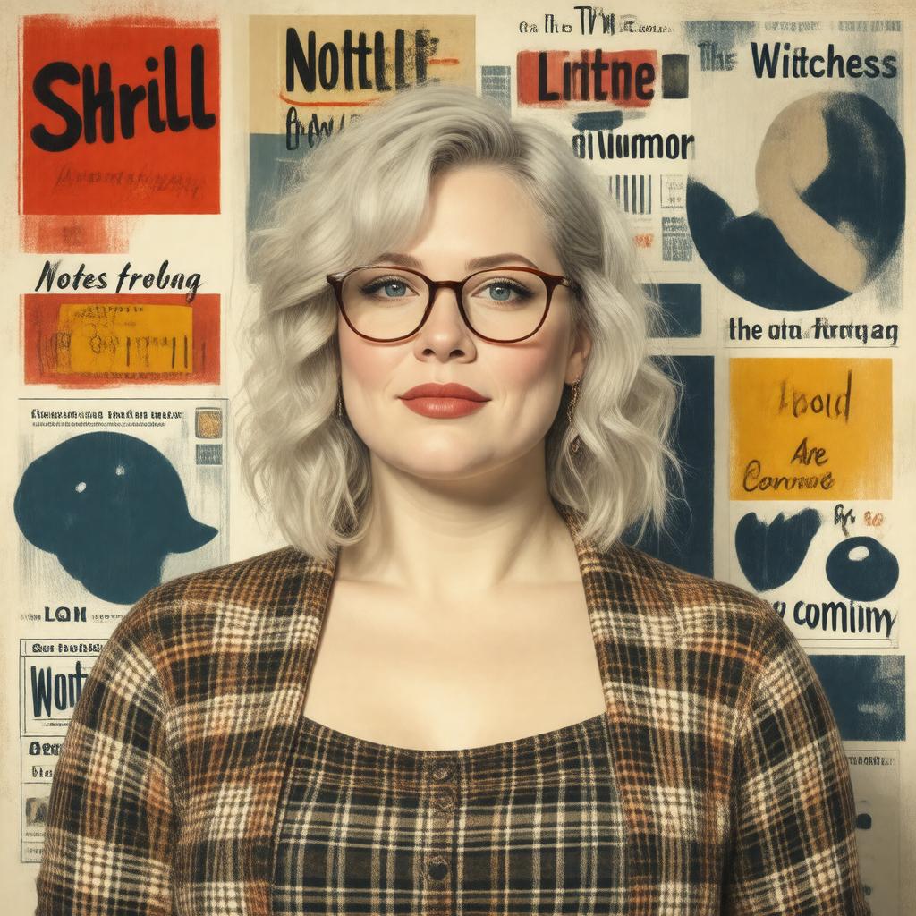 AI-created image of Lindy West