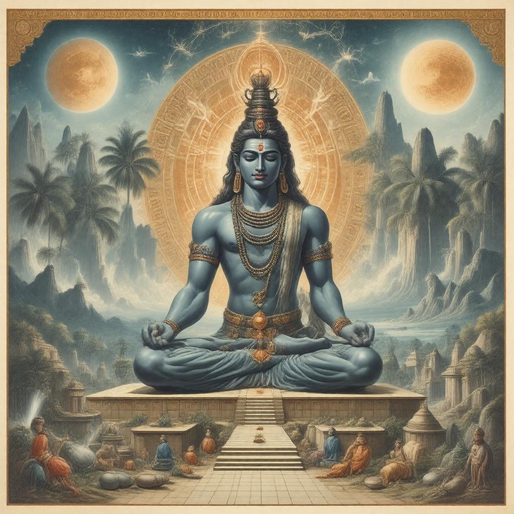 AI-created image of Linga Purana