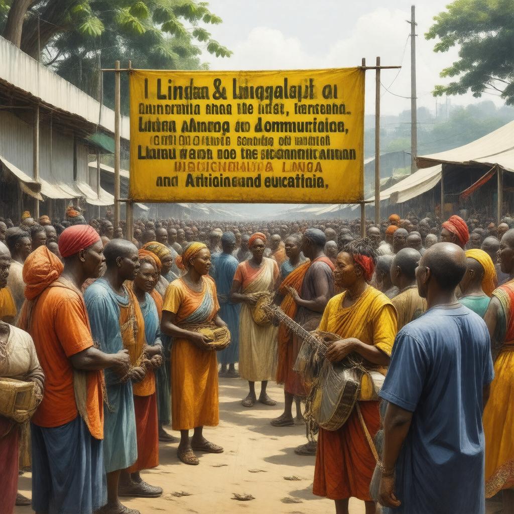 AI-created image of Lingala