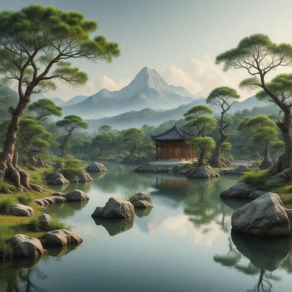 Click to view larger image AI-created image of Lingering Garden