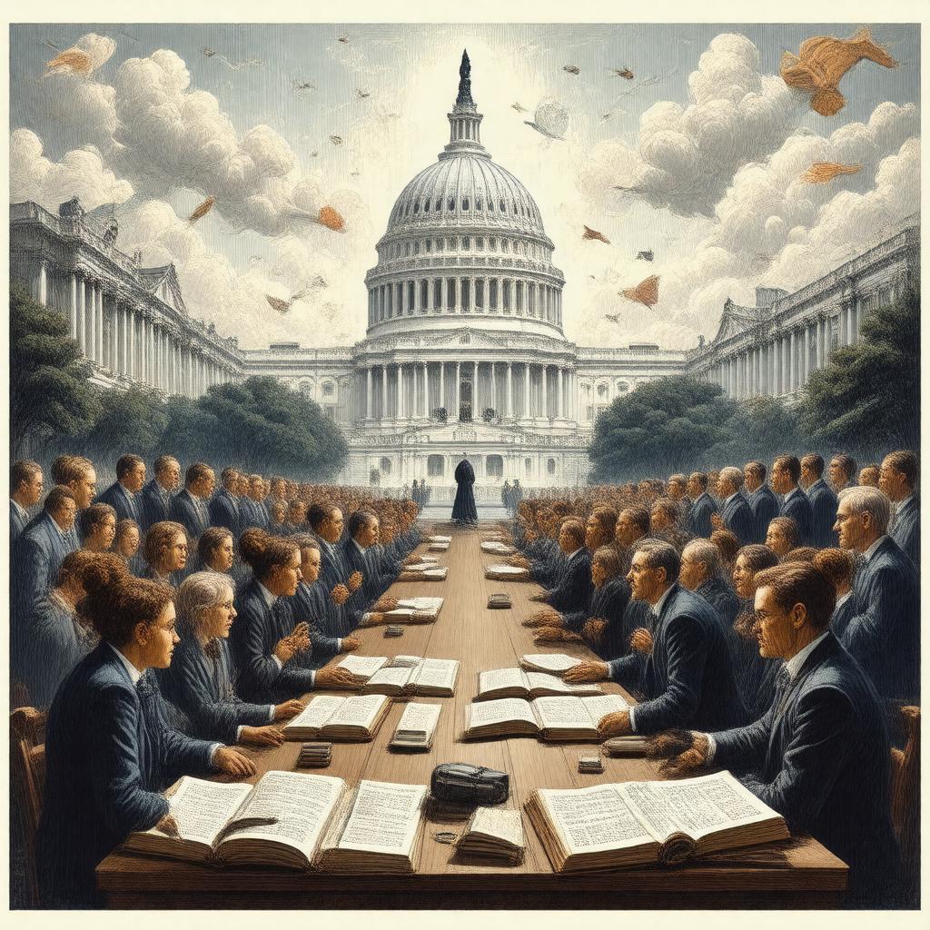 Click to view larger image AI-created image of Linguistic Society of America