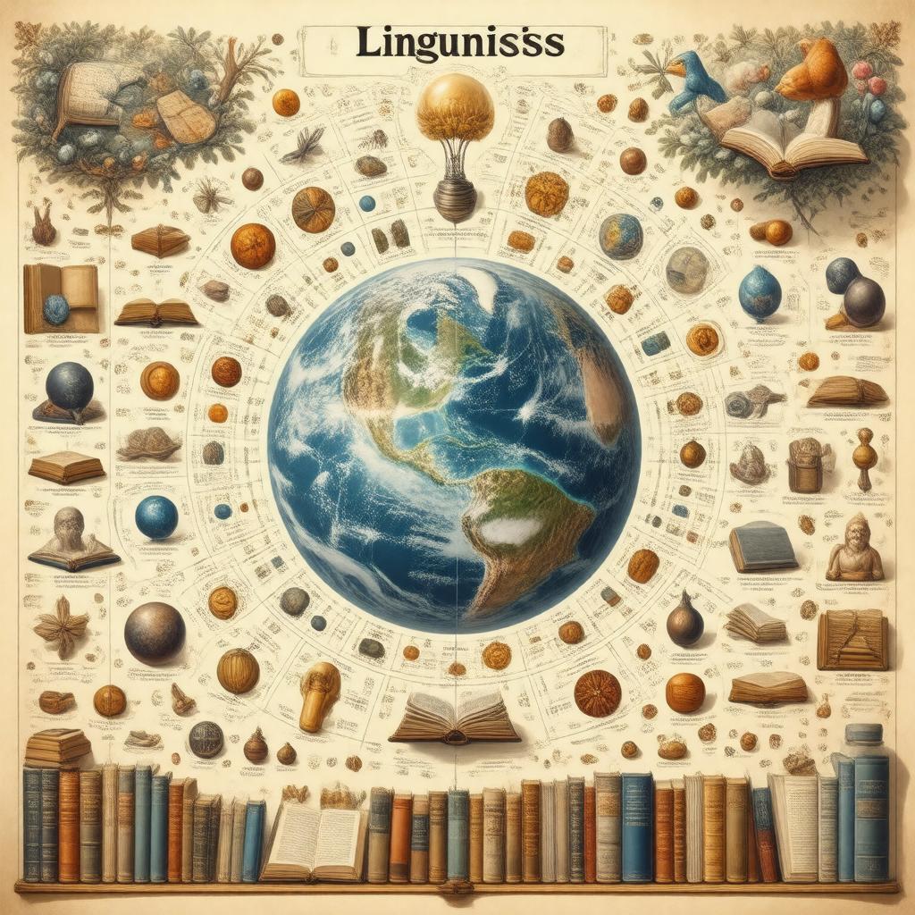 AI-created image of Linguistics