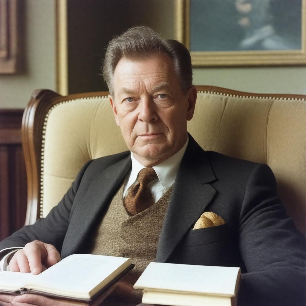 AI-created image of Lionel Logue