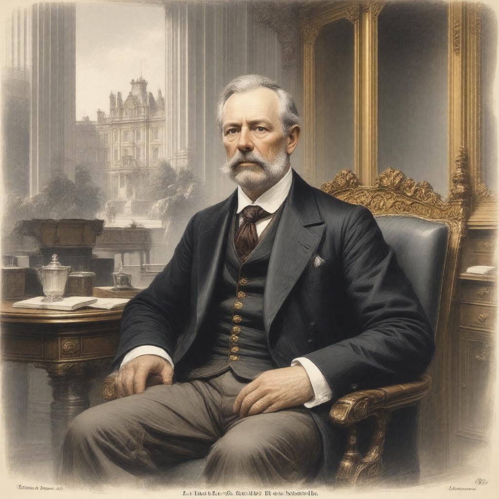AI-created image of Lionel Sackville-West, 3rd Baron Sackville