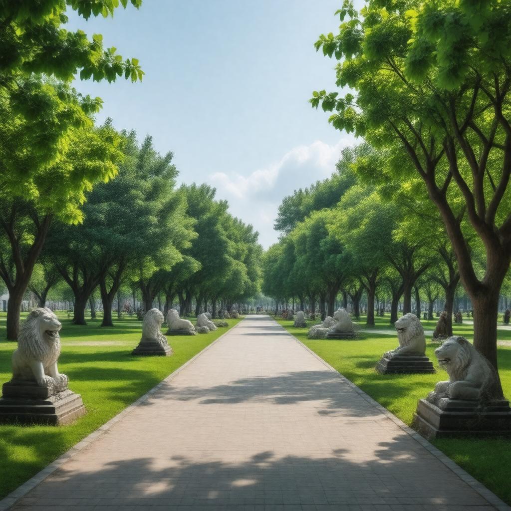 AI-created image of Lions Park