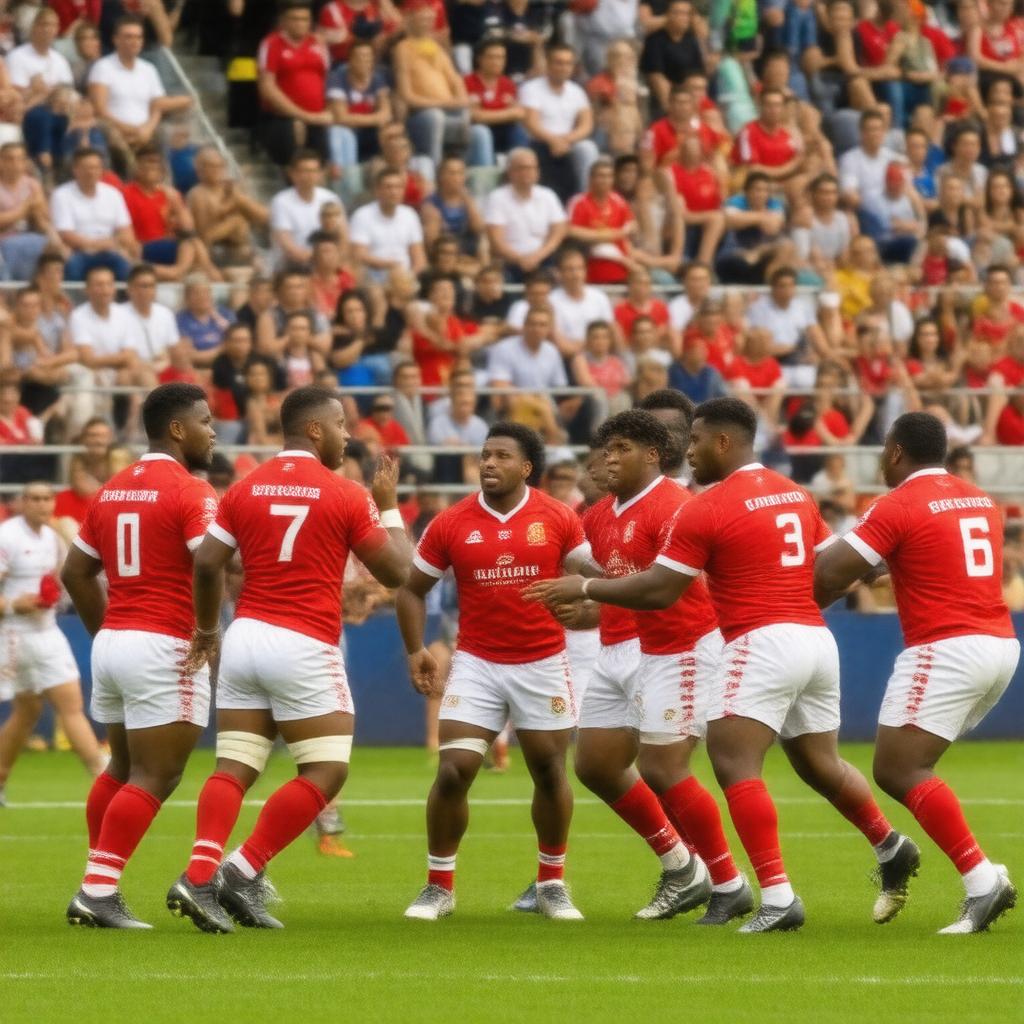 AI-created image of Lions (rugby)