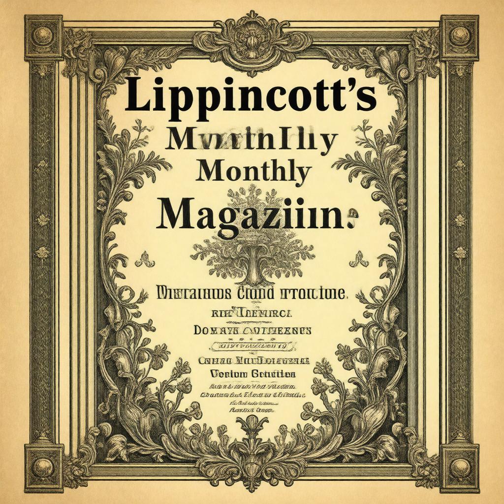 Click to view larger image AI-created image of Lippincott's Monthly Magazine