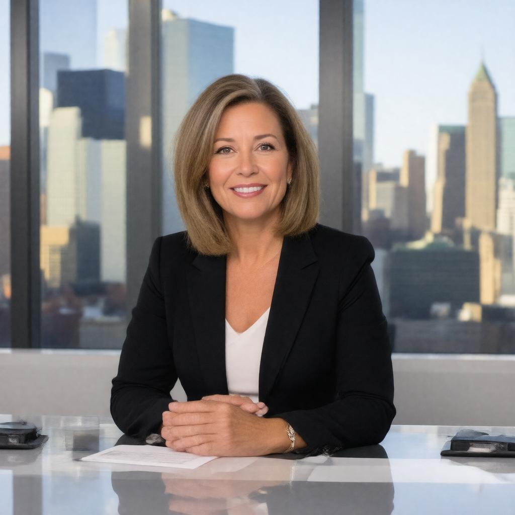 Click to view larger image AI-created image of Lisa Abramowicz