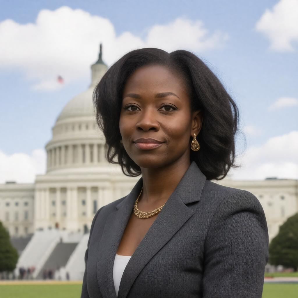 AI-created image of Lisa Blunt Rochester