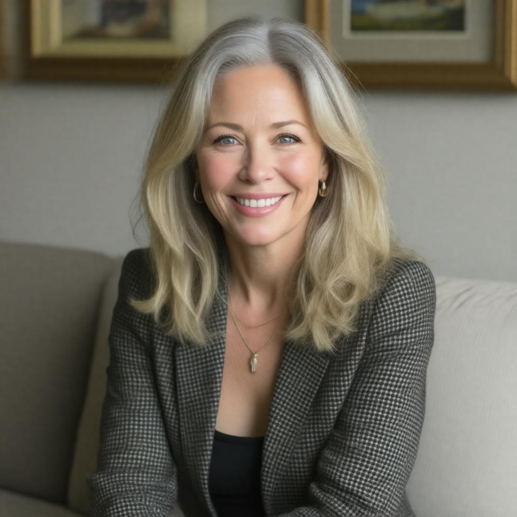 AI-created image of Lisa Kudrow