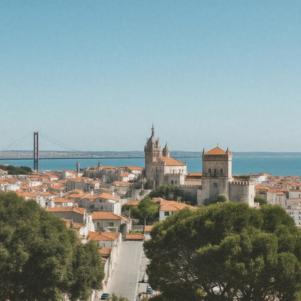AI-created image of Lisbon District