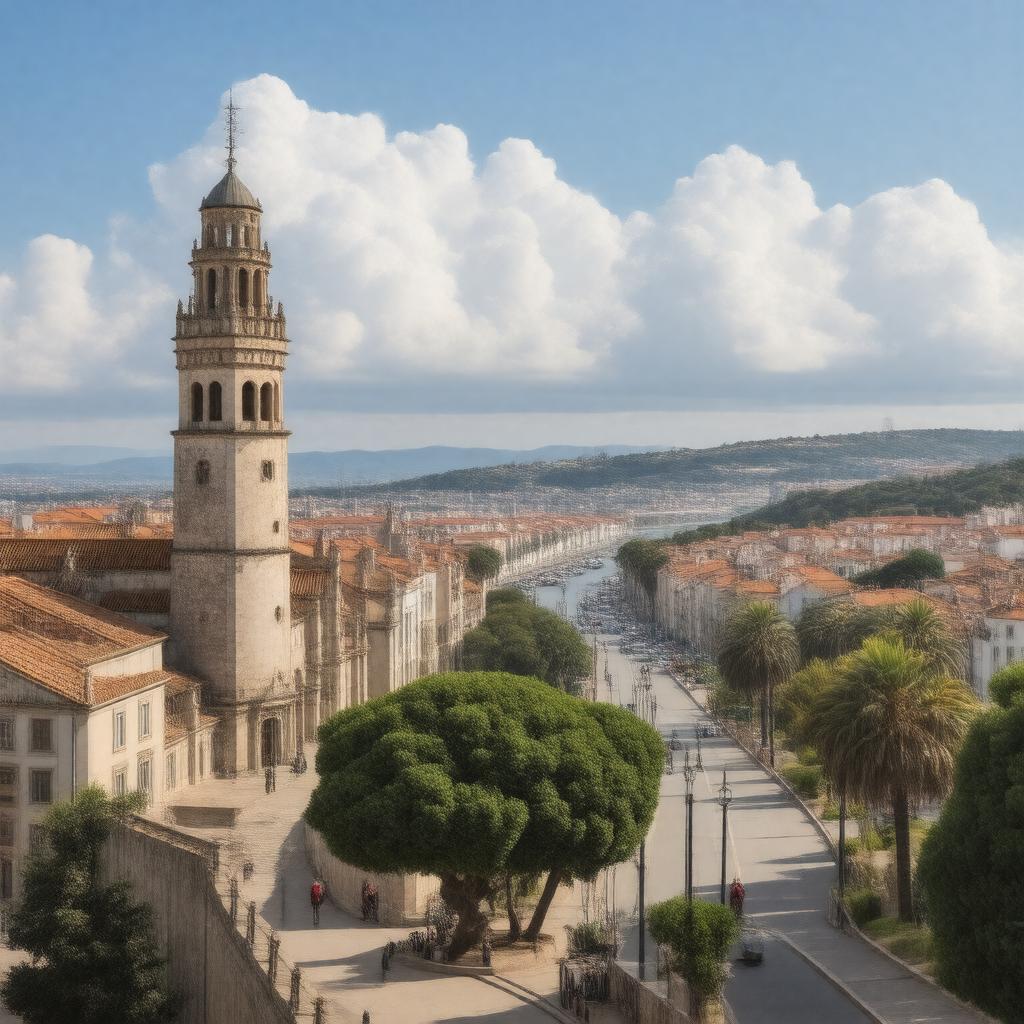 AI-created image of Lisbon, Portugal