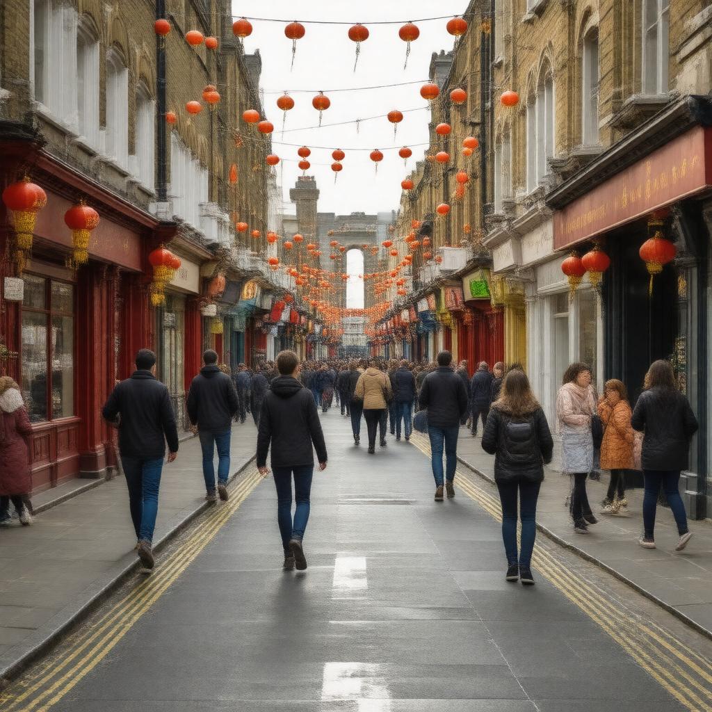 AI-created image of Lisle Street