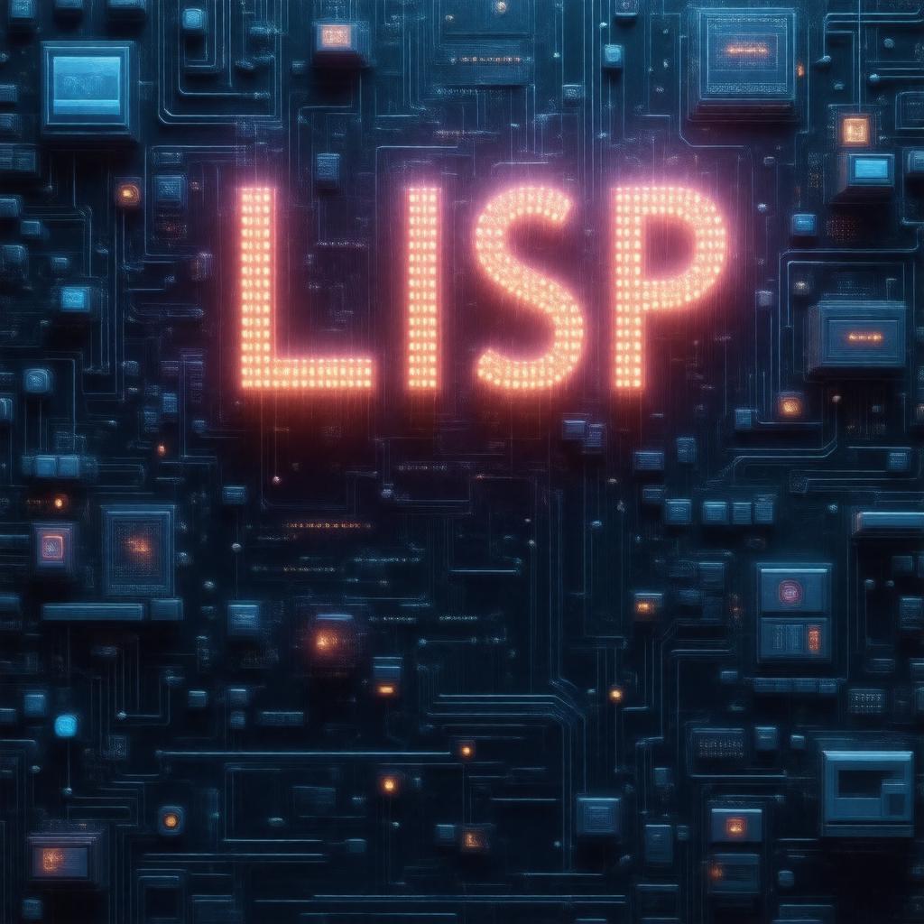 AI-created image of Lisp programming language