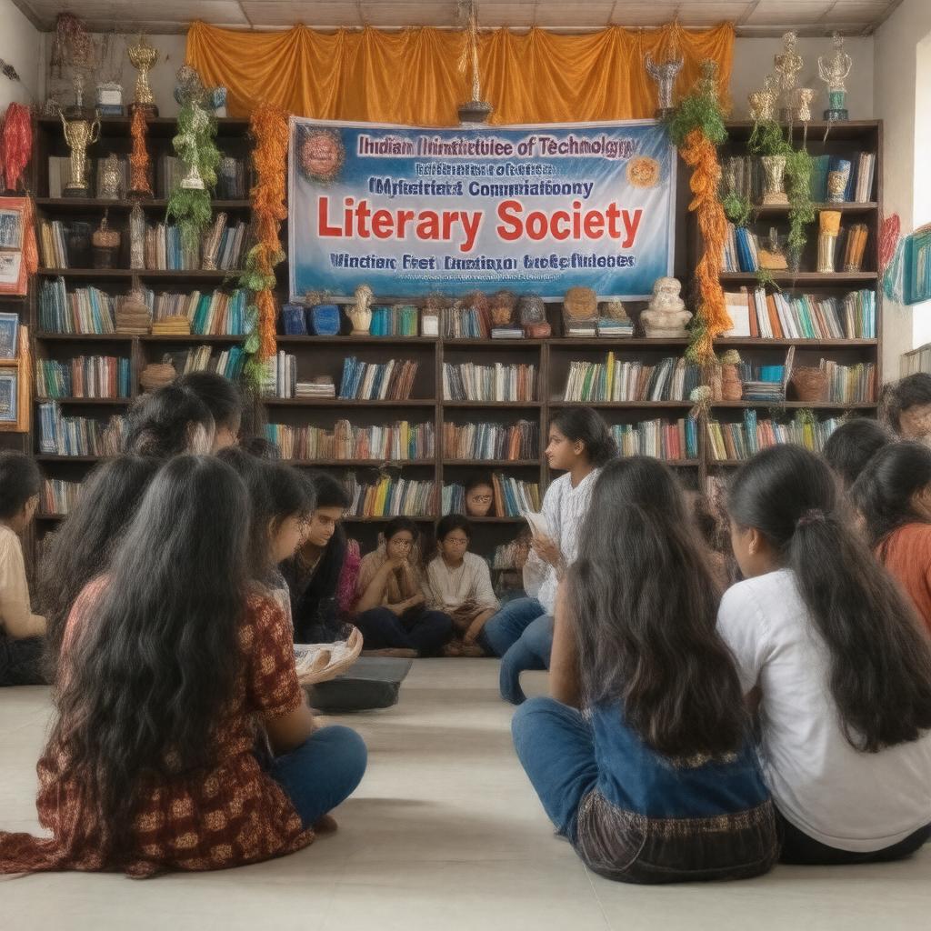 Click to view larger image AI-created image of LitSoc