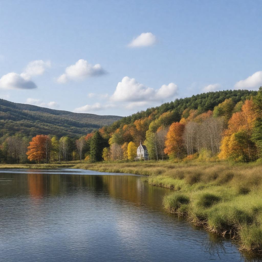 AI-created image of Litchfield County, Connecticut