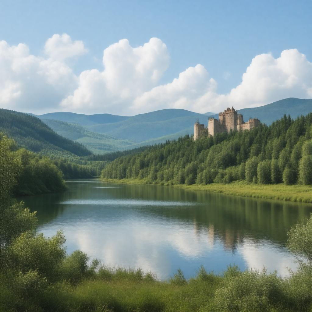 AI-created image of Lithuania