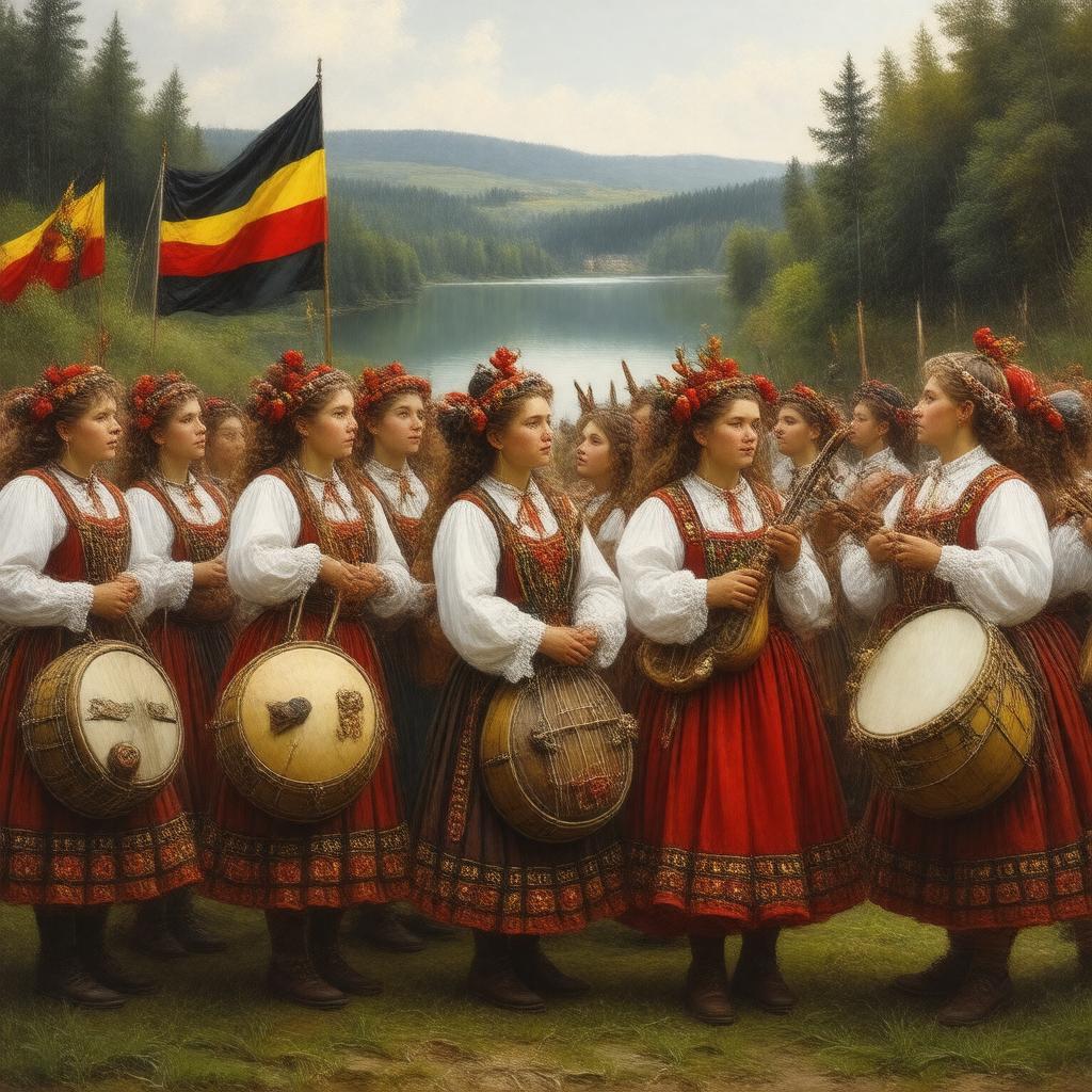AI-created image of Lithuanians