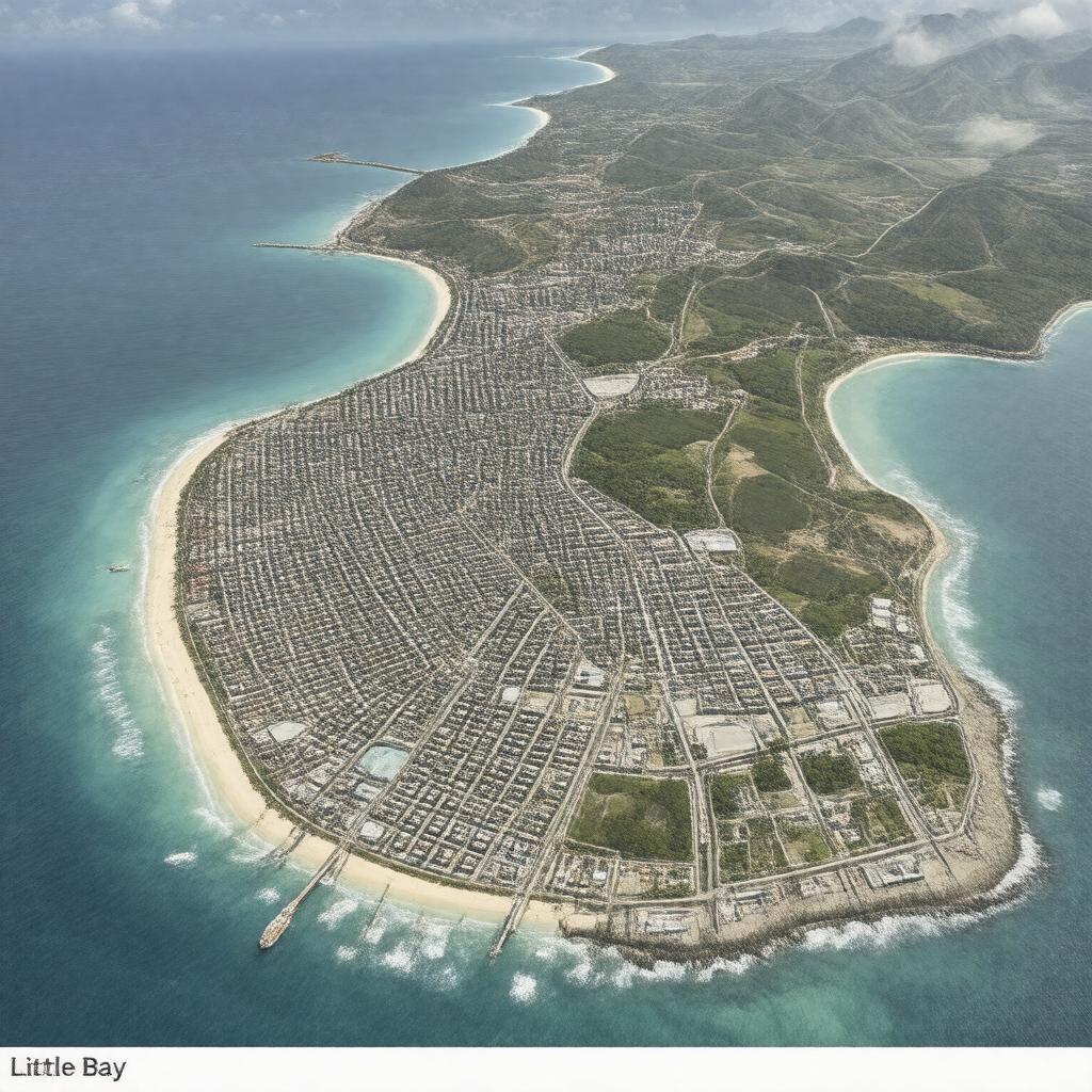 Click to view larger image AI-created image of Little Bay