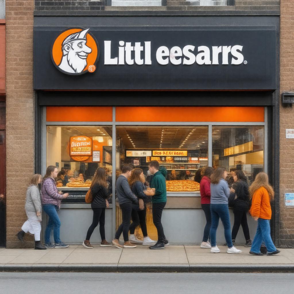 AI-created image of Little Caesars