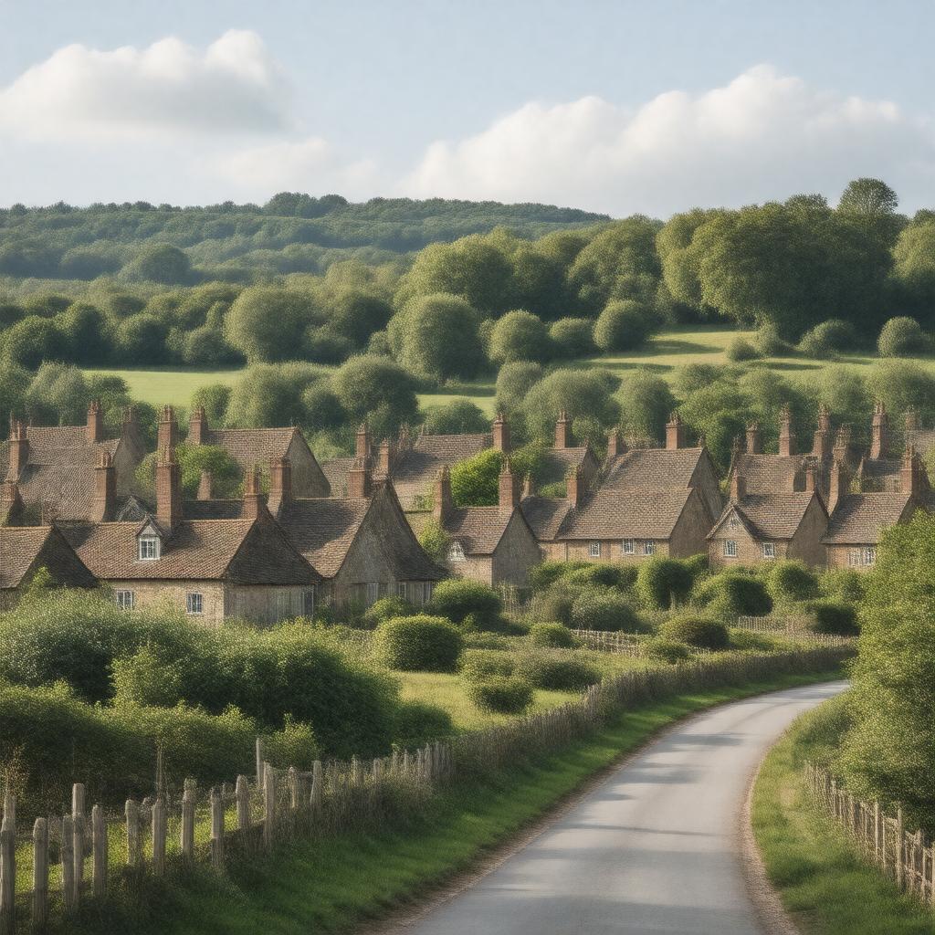 AI-created image of Little Chalfont