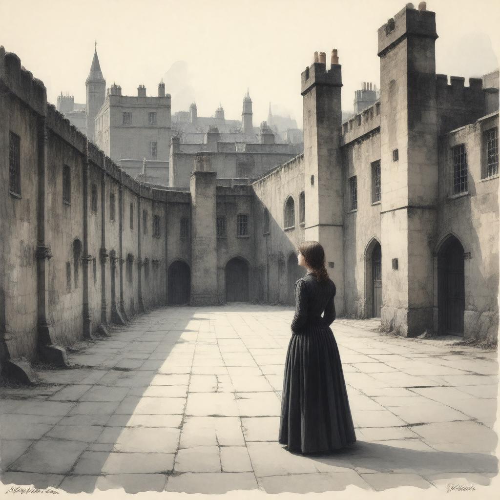 AI-created image of Little Dorrit