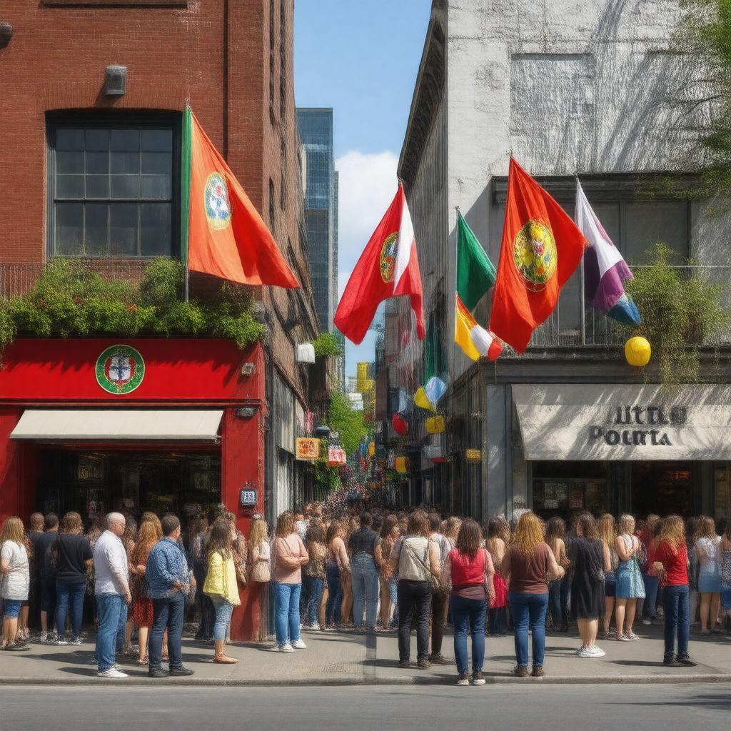 AI-created image of Little Portugal