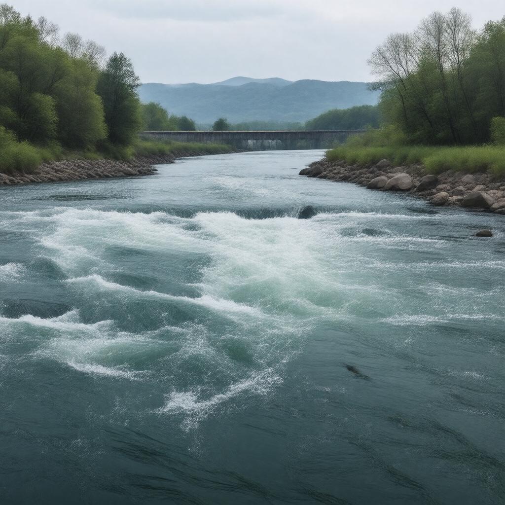 AI-created image of Little Red River