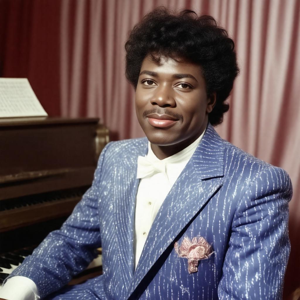 AI-created image of Little Richard