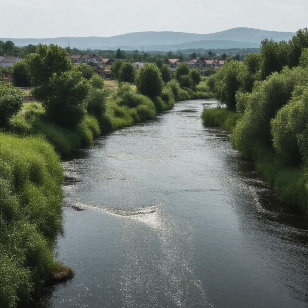 Click to view larger image AI-created image of Little River