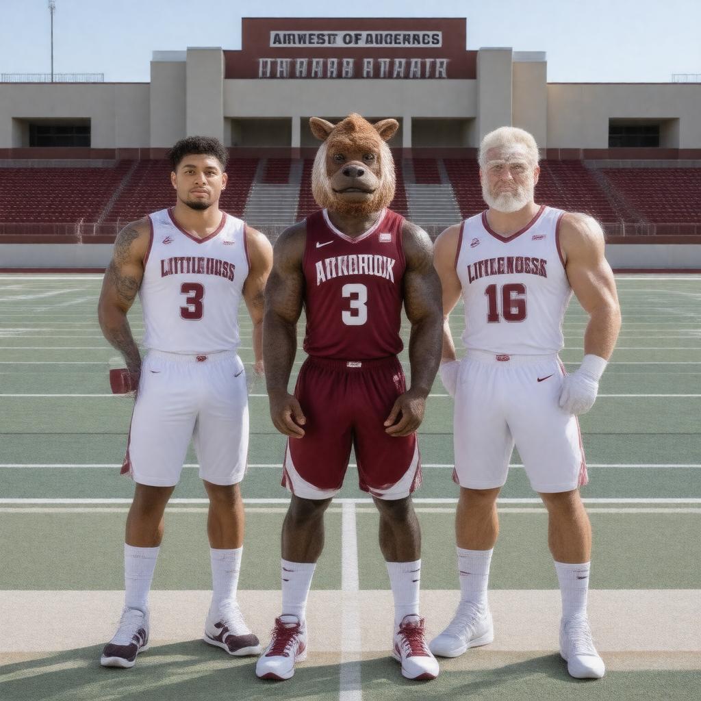 AI-created image of Little Rock Trojans