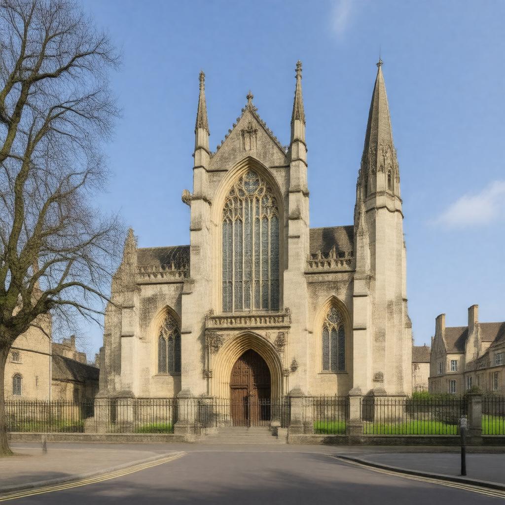 AI-created image of Little St Mary's Church