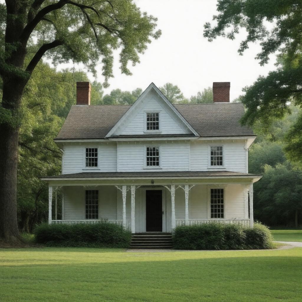 AI-created image of Little White House