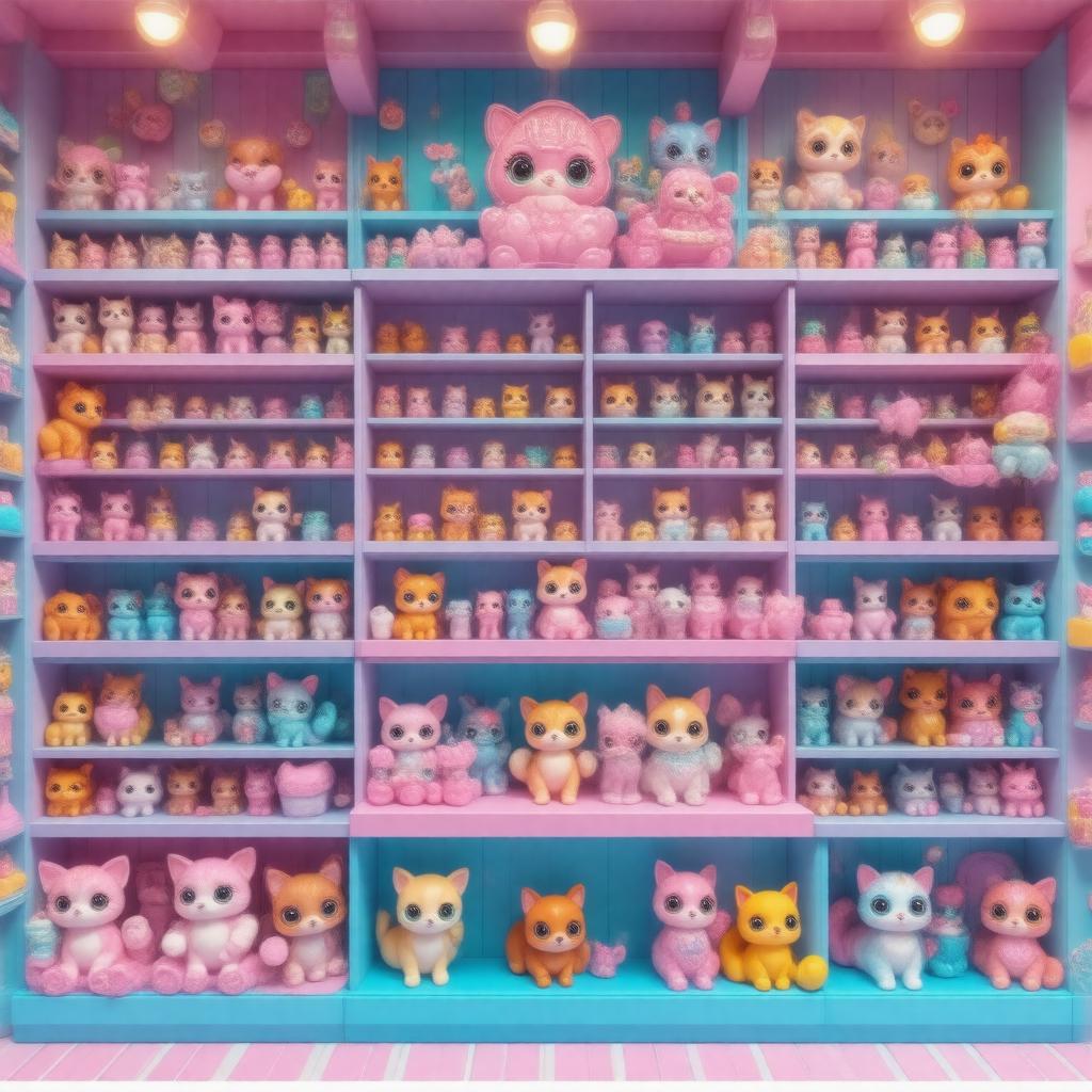 AI-created image of Littlest Pet Shop