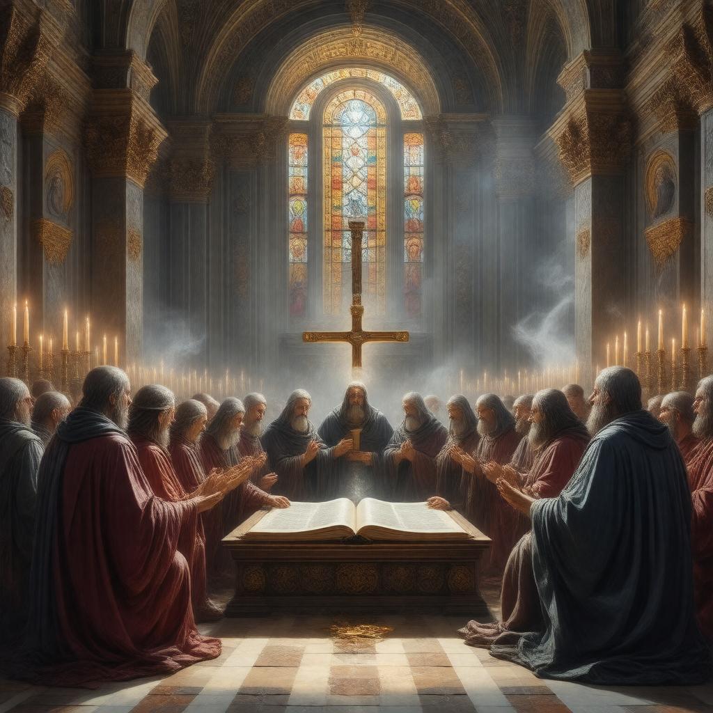 AI-created image of Liturgy of the Hours