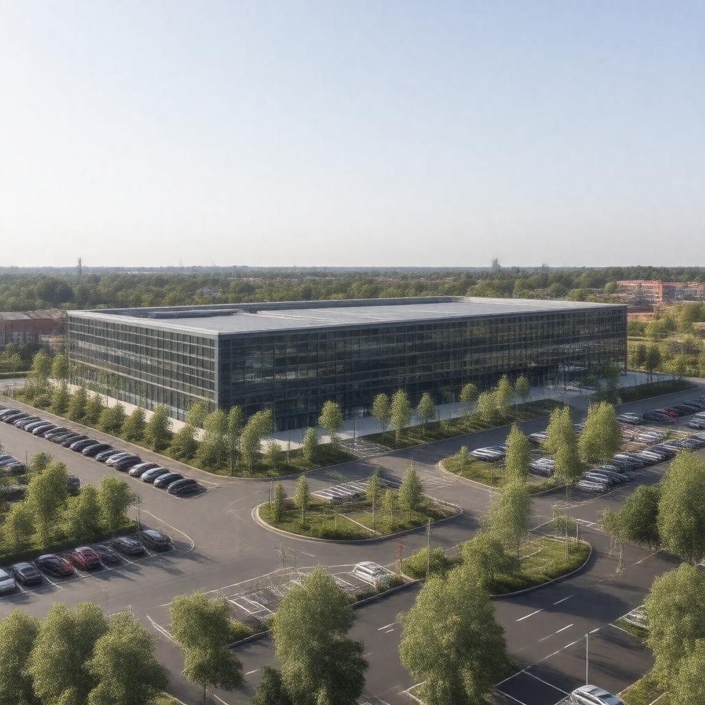 AI-created image of Liverpool Innovation Park